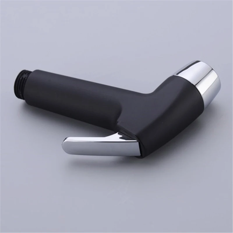 Black Toilet Hand Held Bidet Diaper Sprayer Shower Two Function Spray Douche Kit Jet 304 Stainless Steel Shower With Hose Chrome view 4