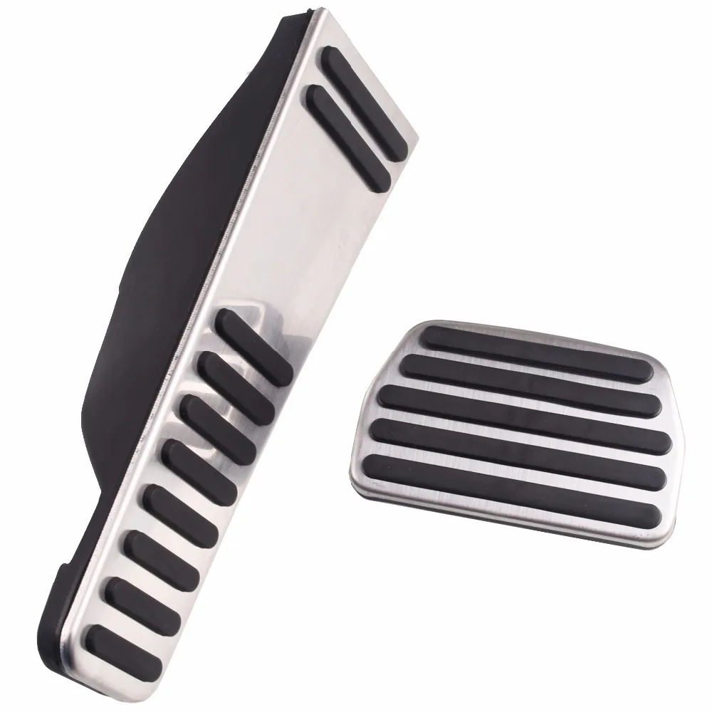 Stainless Steel Car Pedal Pads Cover For Volvo S90 XC90 V90 2015 2016 2017 AT Car Floor Mats Rugs Carpet