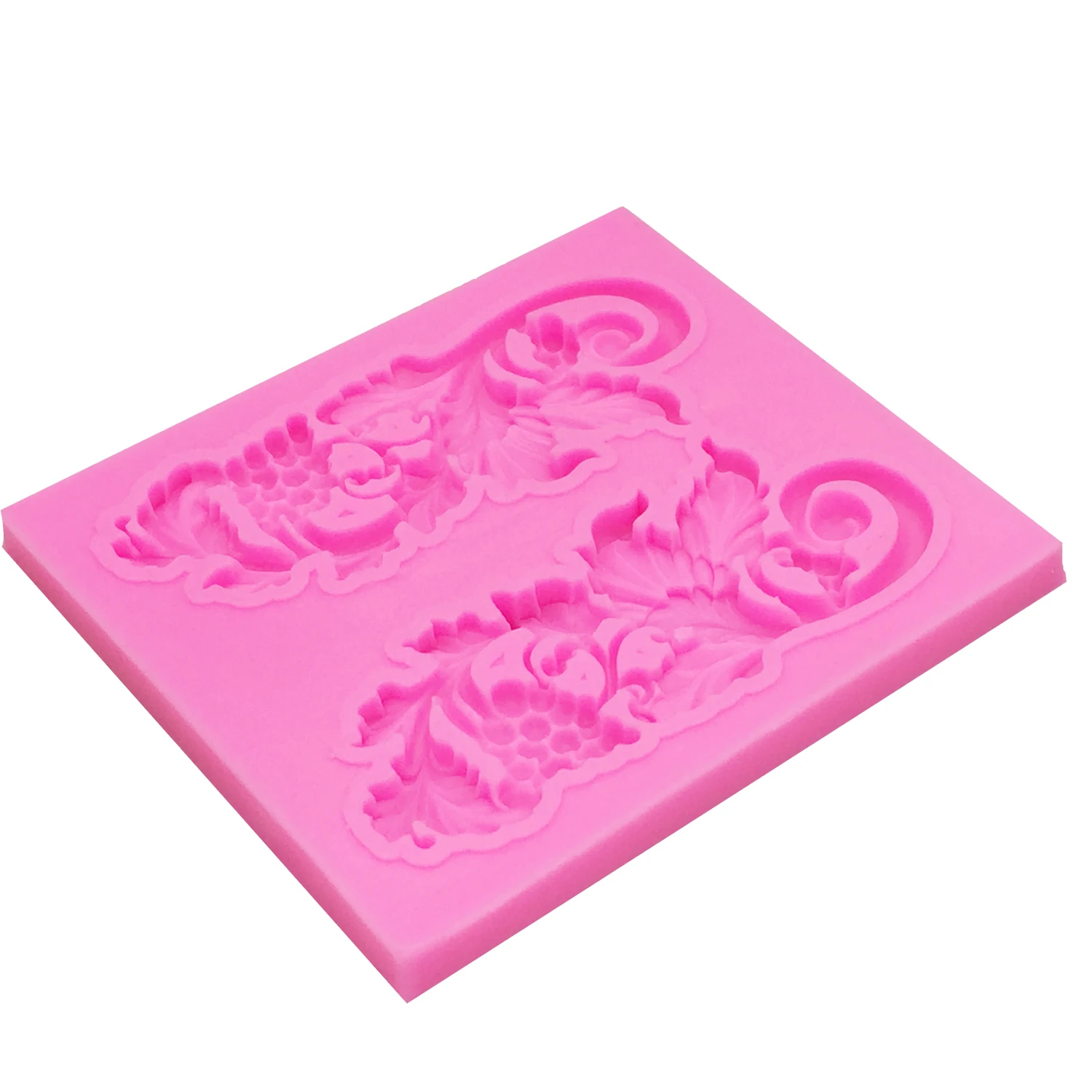 M1051 Sugarcraft Grape vine lace Silicone mold fondant mold cake decorating tools chocolate gumpaste mold