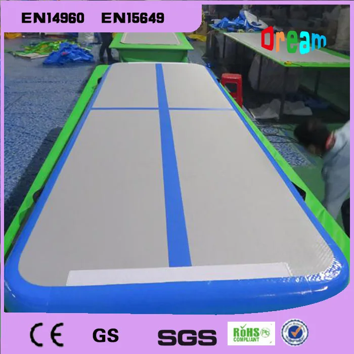 Bomba libre 6x1x0,2 m gimnasia pista de aire inflable estera de caída gimnasio AirTrack pista de caída inflable estera de pista de aire