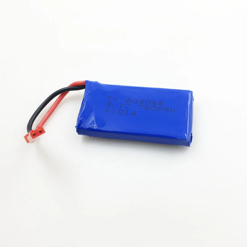 

3.7V 780mAh Battery for WLtoys V636 V686 V686G V686K V686J Q222 Q222G RC Quadcopter spare parts accessories lipo battery