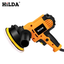 Hilda polisher carro elétrico máquina de polimento automático velocidade ajustável lixar ferramentas depilação acessórios do carro powewr ferramentas