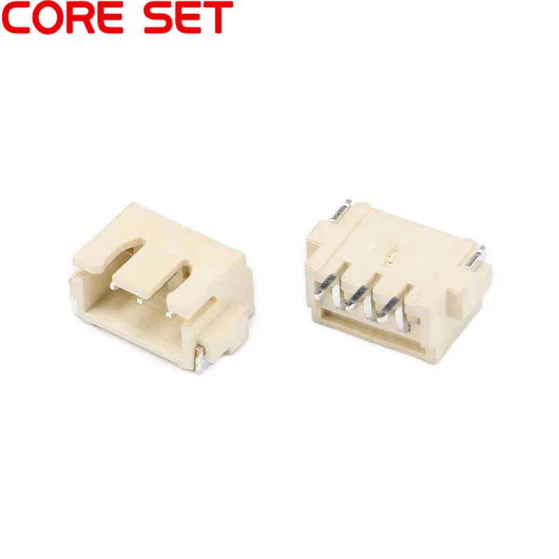 20PCS/Lot 2.54 mm Pitch SMD Connector 2P 3P 4P 5P 6P 7P 8P Horizontal SMD Socket XH2.54 2.54mm Spacing Patch Plug Connectors