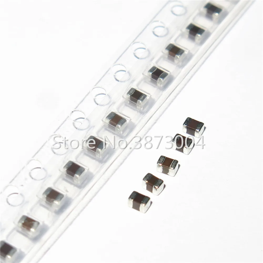 SMD 후막 칩 다층 세라믹 커패시터 100 1NF 1000PF 50V COG/NPO 0805, 5% pcs