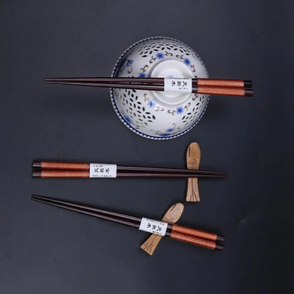 Wholesale  High Quality Japanese Style Tableware Thread Chopsticks Rack Suit Home House Kitchen Eating Using