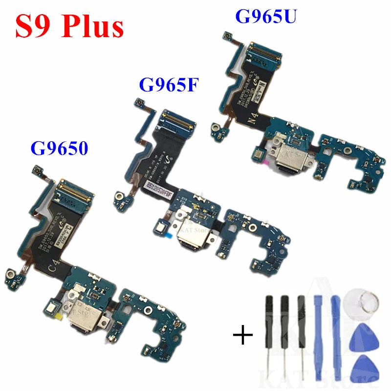 

1PCS/Lot for S9 Plus SM-G965F G965U G9650 Charger Charging Port Dock USB Connector Flex Cable Flex Ribbon Replacement Part