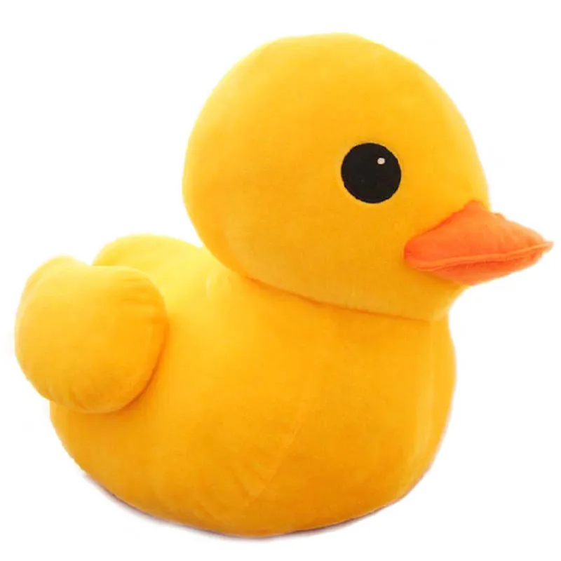 20cm 7.8'' Big Yellow Duck Stuffed Animals Plush Toy Cute Big Yellow Duck Plush Kids Toys for Birthday Gift Baby Doll