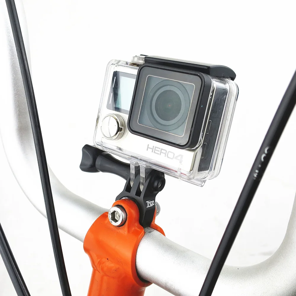 Cycling Computer Mount Camera Holder For Brompton Folding Bike fit Garmin Gopro Sport Camera Wahoo Mount Holder Bike Accessories