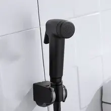 Black Handheld Bidet Sprayer for Toilet #2