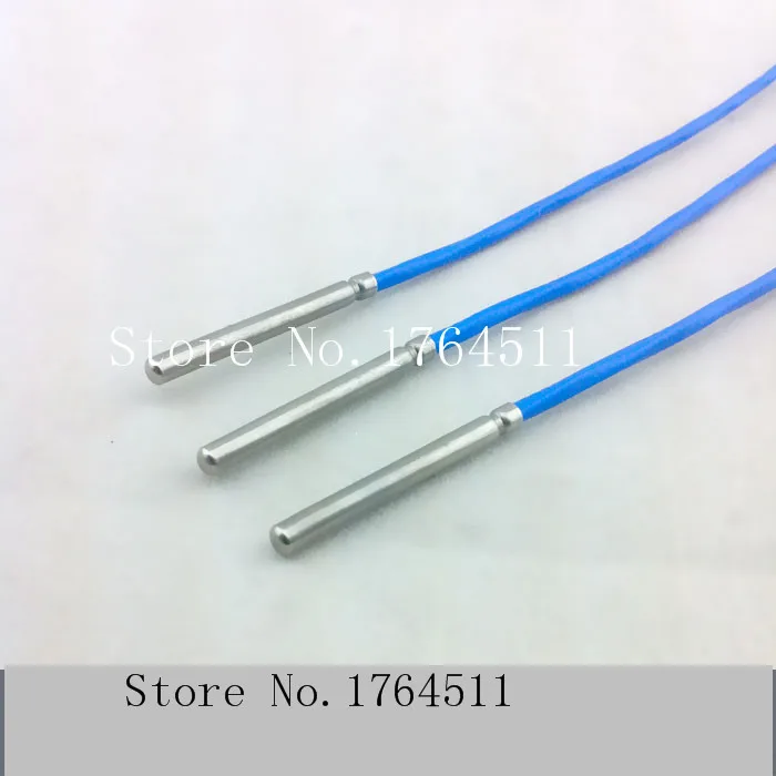 

[BELLA] Imported high-precision temperature sensor PT100 PT100 temperature probe with a shielded 3 * 30mm --3pcs/lot