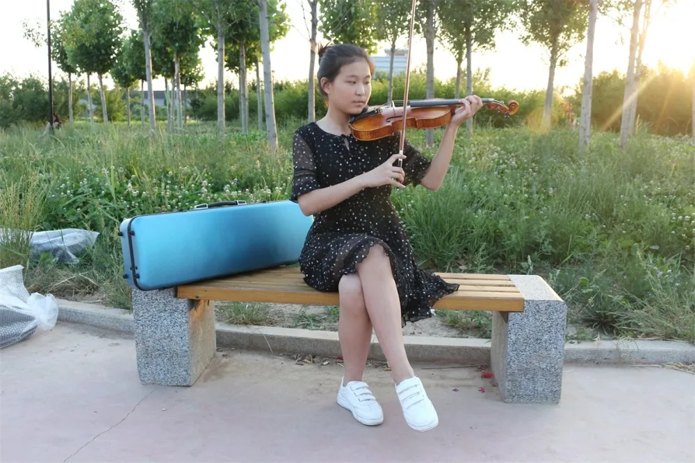 Yinfente 4/4 Violin Carbon Fiber Case High strength load-bearing 200KG Strong Fine violin parts Light~ Multiple color selection