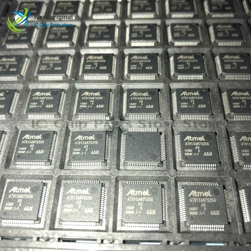 

5/PCS AT91SAM7S256AU QFP64 Integrated IC Chip New original in stock