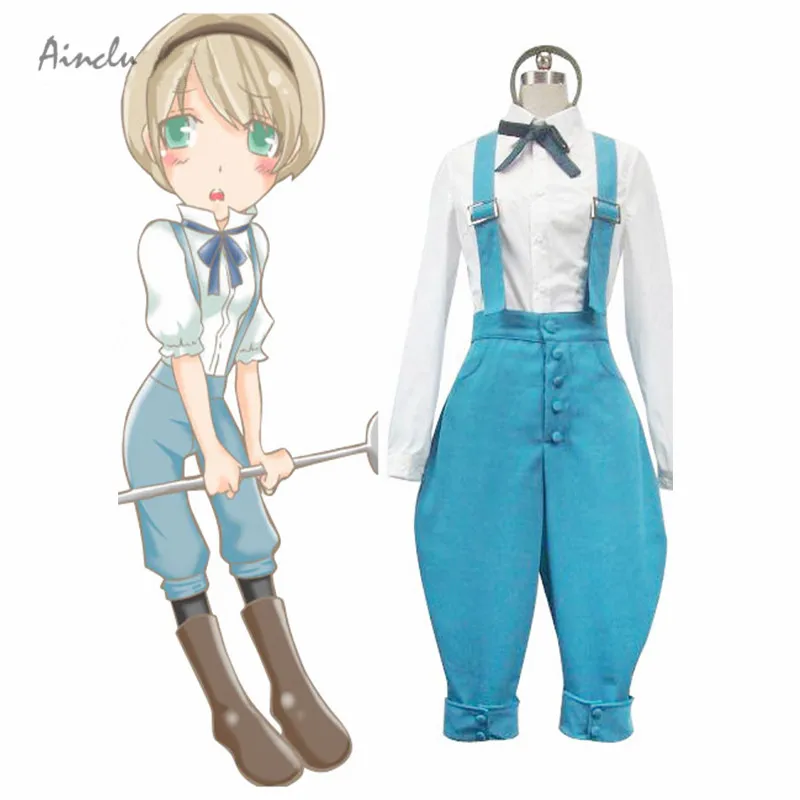 

Ainclu New APH Anime Hetalia Axis Powers Ukraine Cosplay Costume Free Shipping Halloween Costume