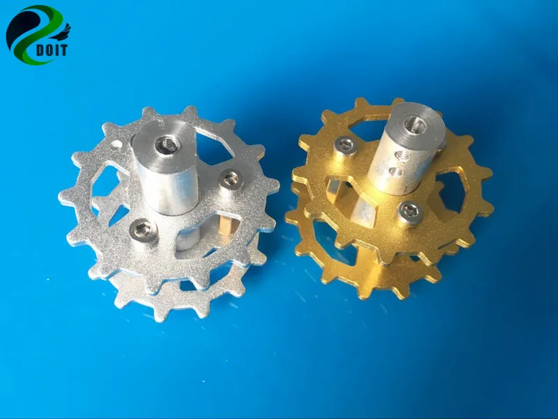 DOIT-Rueda de conducción oficial de aleación de aluminio para coche, accesorio para tanque, chasis, oruga, clavadora, nuevo TW-03