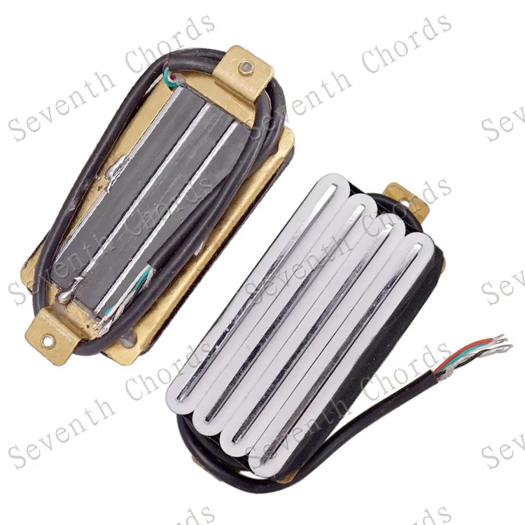 1 Stück Hot Rail 2-Dual Blade Humbucker-Tonabnehmer für E-Gitarre, 4-Draht-Tonabnehmer, 4 Farben, Gitarrenteile und Zubehör – Detail 13