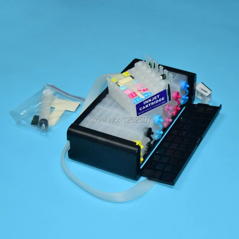 

Чернильная система T0791 Ciss для принтеров Epson 1400 1500 Вт P50 PX650 660 700 Вт 710 Вт 720WD 730WD 800FW 810FW 820FWD 830FWD Artisan 1430