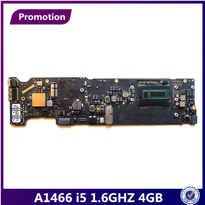 

A1466 820-00165-A Motherboard For MacBook Air 13.3" Logic Board 1466 i5 1.6GHZ 4GB 4G Early 2015 661-02391 MJVE2LL/A MJVG2LL/A