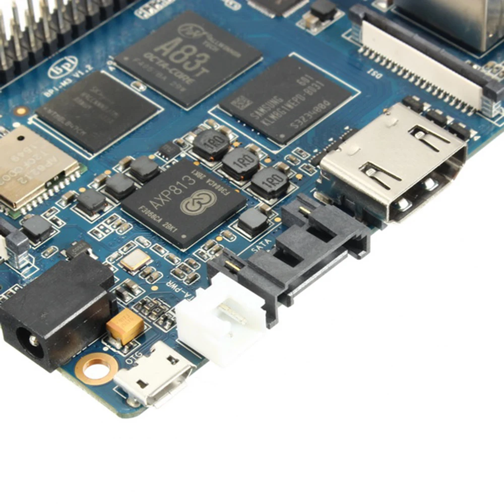 Banana Pi BPI M3 A83T ثماني النواة 8-Core 2G LPDDR3 8GB EMMC لوحة تطوير مفتوحة المصدر لوحة واحدة Co Raspberry Pi متوافقة #6