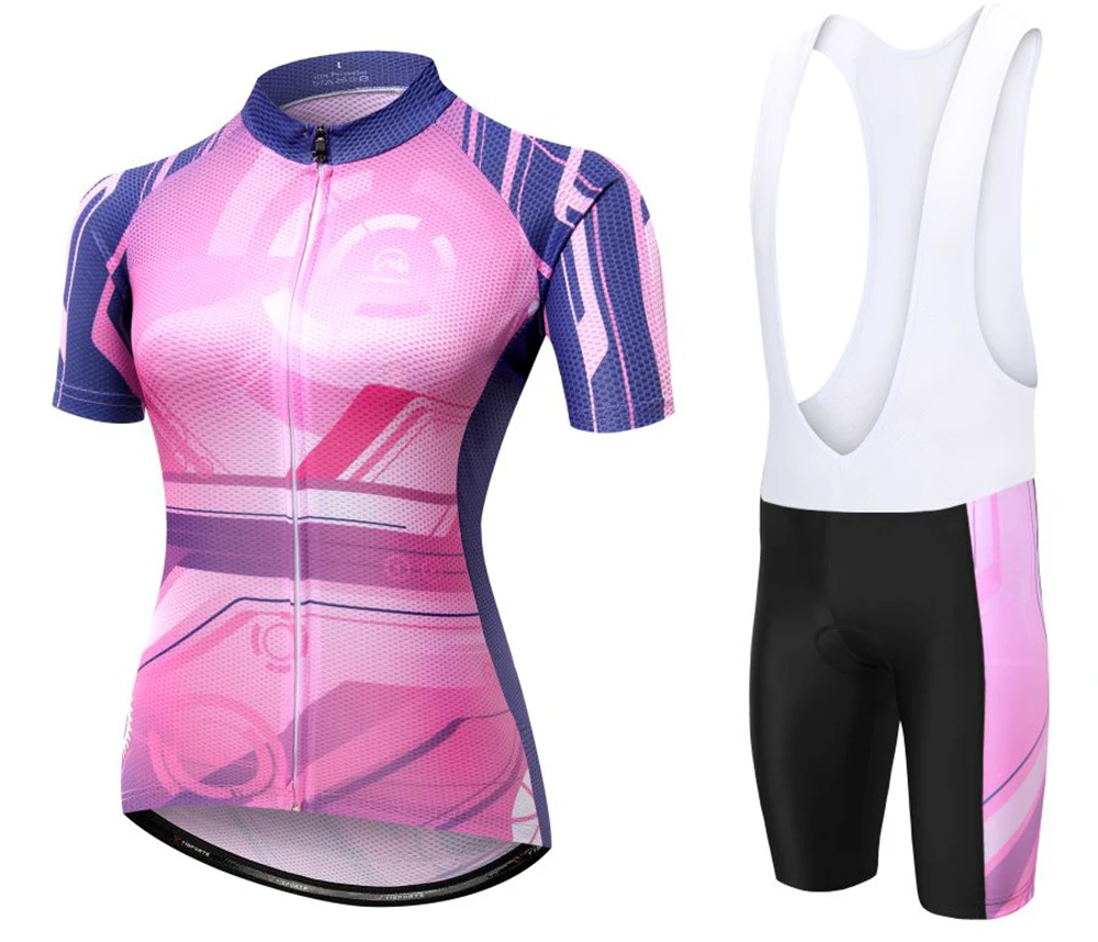 

MTSPS New Cycling Jersey Wear Women Breathable MTB Bicycle Clothing Bike Clothes Dry Fit Maillot Ciclismo