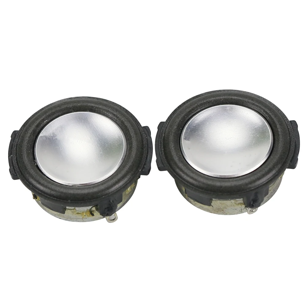 GHXAMP 1.25 INCH 1 inch 4Ohm 3W Mini Speaker 31mm Foam Side Full Range Sound Midrange bass MP3 Speaker Round 1 Pairs