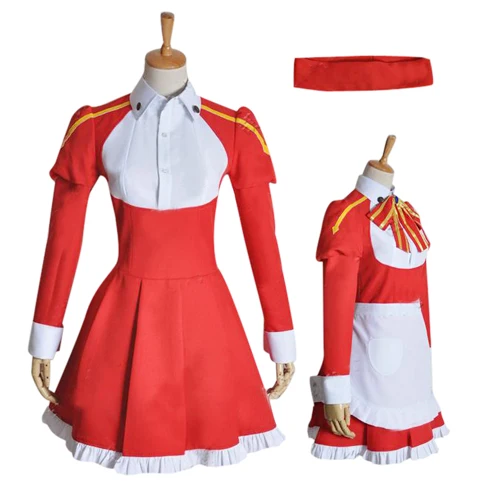 Unisex Anime Cos Shinozaki Rika Cosplay Costume Custom Size