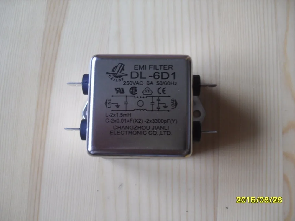 

DL-6D1 Power filter 220V AC power filter anti jamming Communication anti sparking jamming