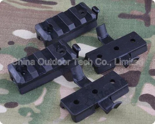 4 Pcs FMA Emerson Tactical Helmet Accessories Rail Clamp Rack FAST ACH MICH Helmets Rail Accessories BK DE