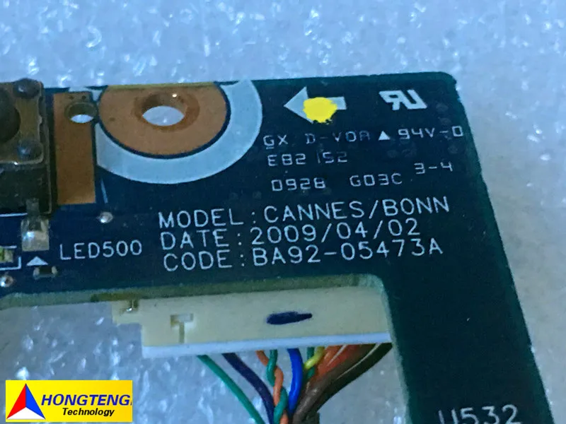 Echt Voor Samsung R522 R520 Usb-poort Op Off Board BA92-05473A 100% Tesed Ok