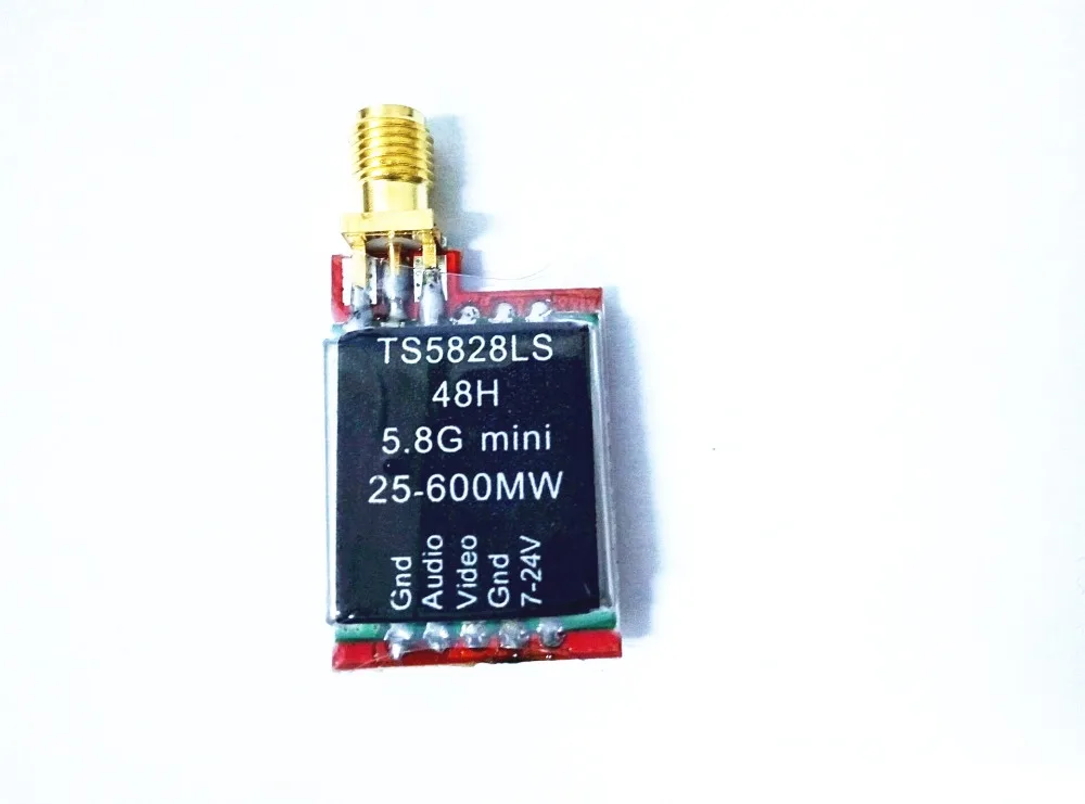 TS5828L Micro 5.8G 600mW 40CH /48chMini FPV Transmitter with Digital Display