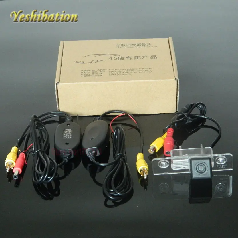 

Yeshibation Parking Car Wireless rear Camera For Ford Fusion 2002~2012 Reverse backup RCA Video 2.4Ghz transmitter Receiver kit