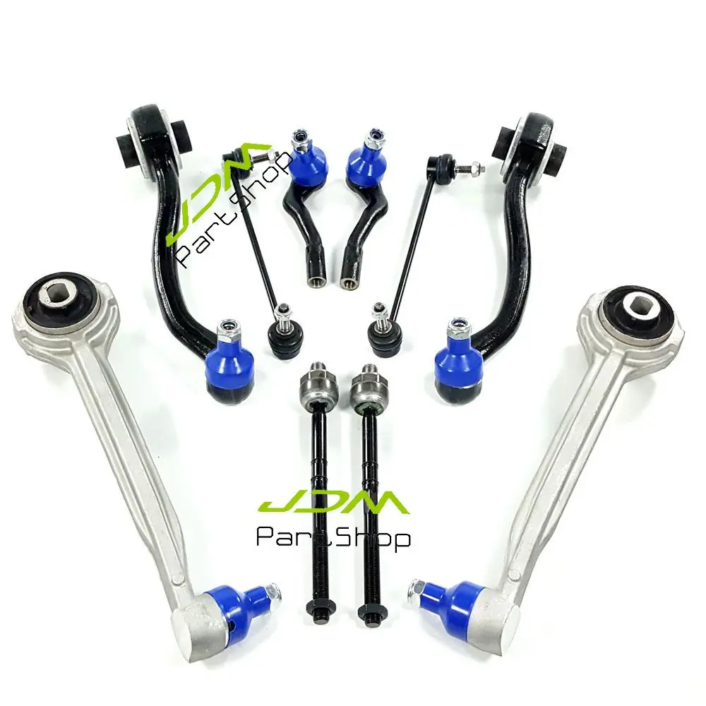 FOR Mercedes W203 W209 CLK320 350 500 550 Front Control Arm Arms Ball Joint Sway Bar Tie Rod KIT 10 pcs