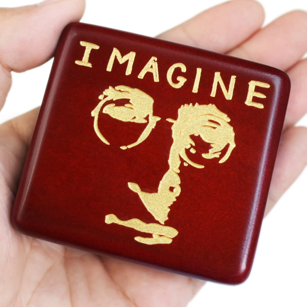 

ROSIKING Handmade Wooden Imagine Music Box birthday Gift For Birthday gift boxs