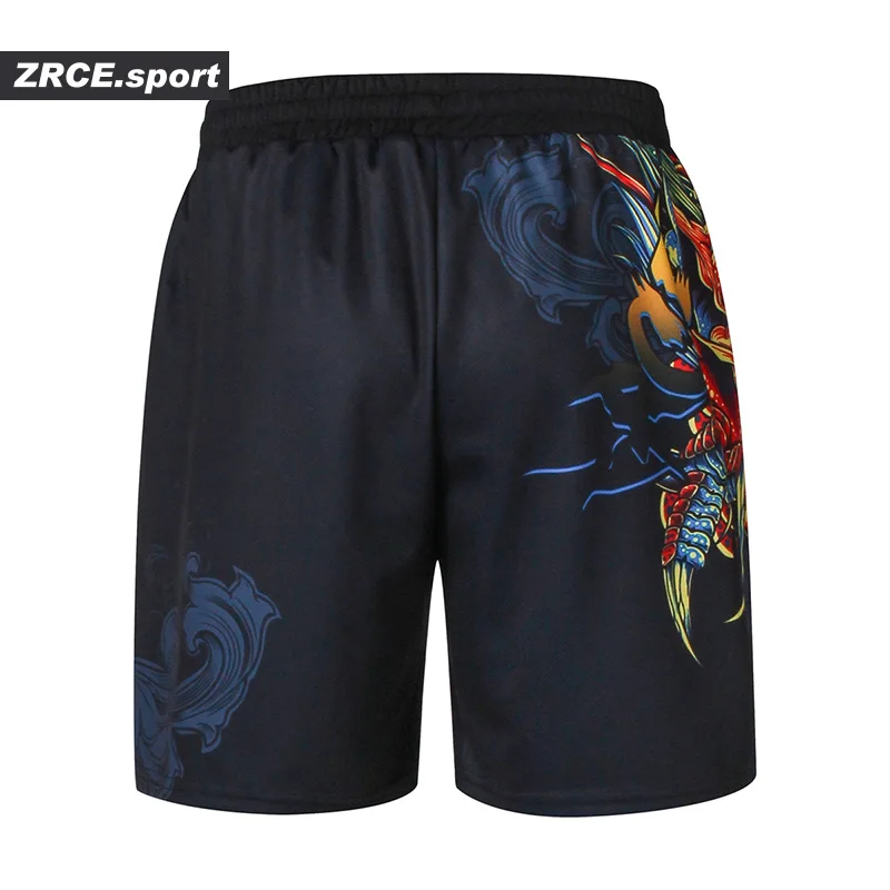 ZRCE Shorts Men Fashion Summer Beach Causal Fitness 3d Print Shorts Brand Clothing Loose Fashion Mens Pattern Funny Trousers