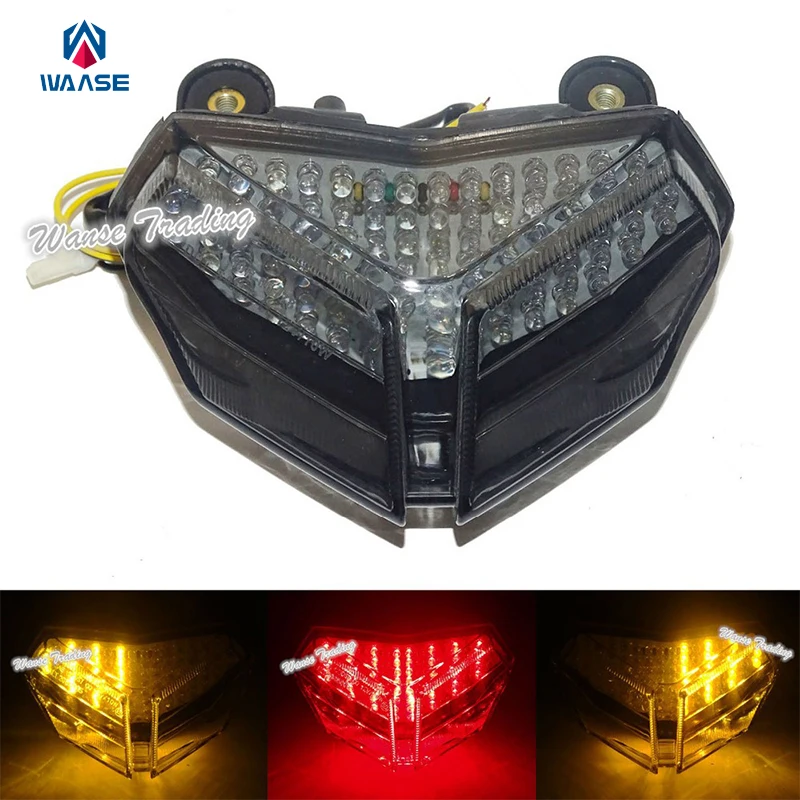 

E-Marked Tail Brake Turn Signals Integrated Led Light Smoke For 2009 2010 2011 DUCATI 1198 R/S/SP 1198R 1198S 1198SP Corse SE