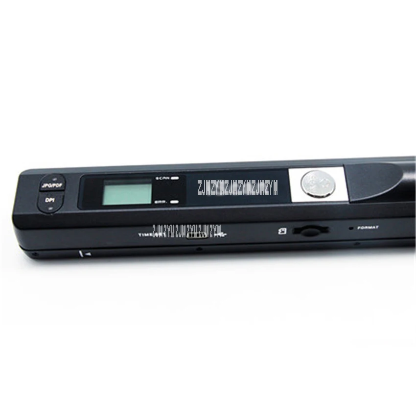 01 Portable Scanner HD High Speed Color A4 File Photo Handheld Scanner USB2.0 Interface 300 * 300DPI, 600 * 600DPI, 900 * 900DPI