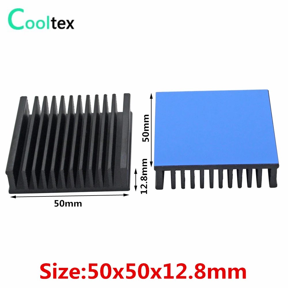 7 model Aluminum Heatsink Heat Sink Radiator Cooling cooler For Electronic Chip IC LED computer With Thermal Conductive Tape