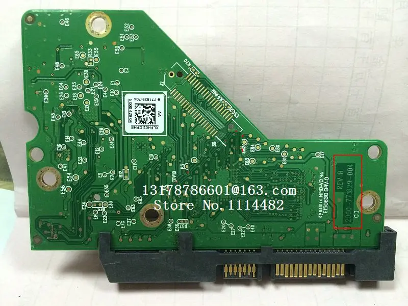 771829-004 REV A. P1 500G-1 T HDD PCB della scheda logica Buona prova di WD 771829-004 771829-003 771829 -005 REV A. P1 500G-1 T
