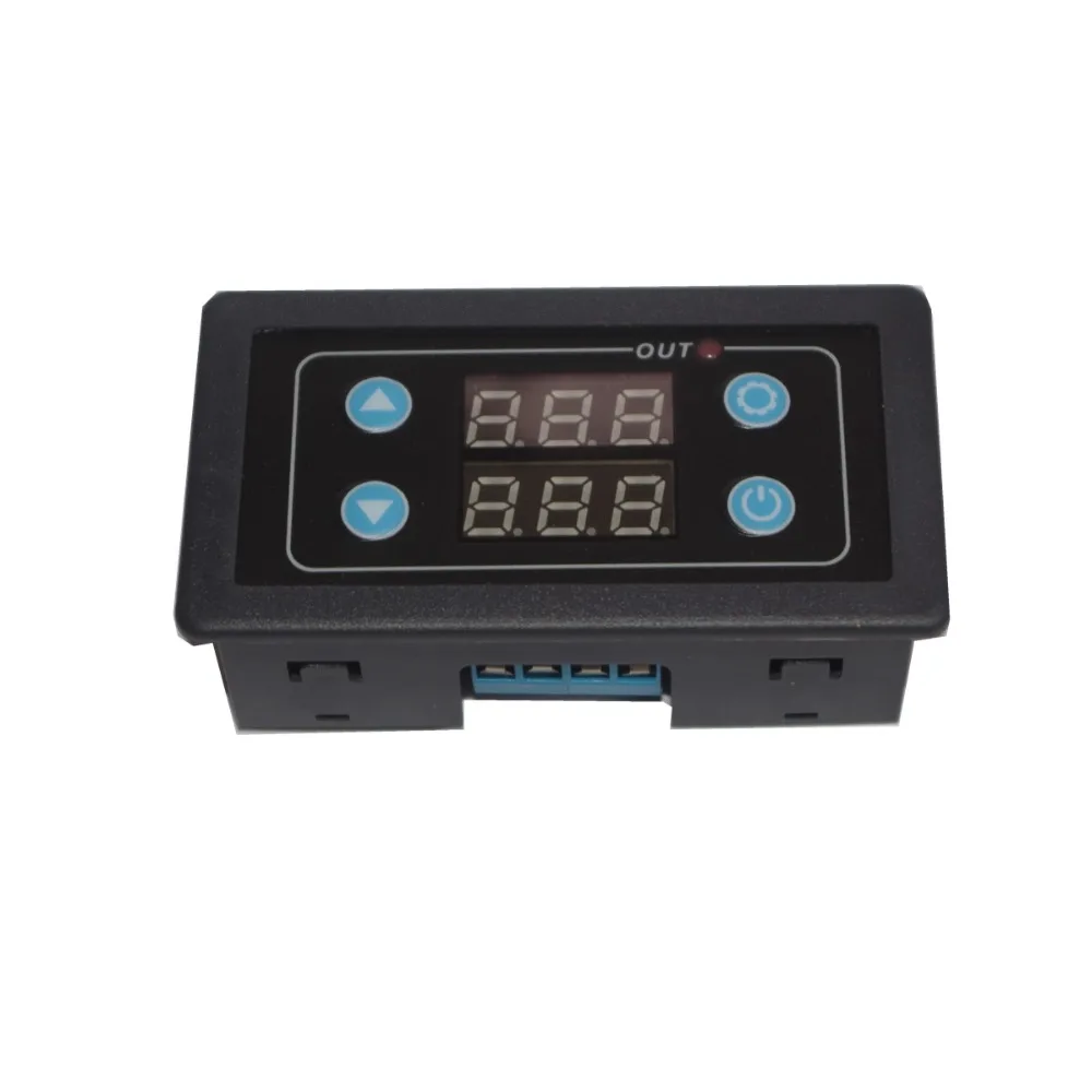 Trigger digital display time relay 4~24V trigger cylinder solenoid valve foot switch control