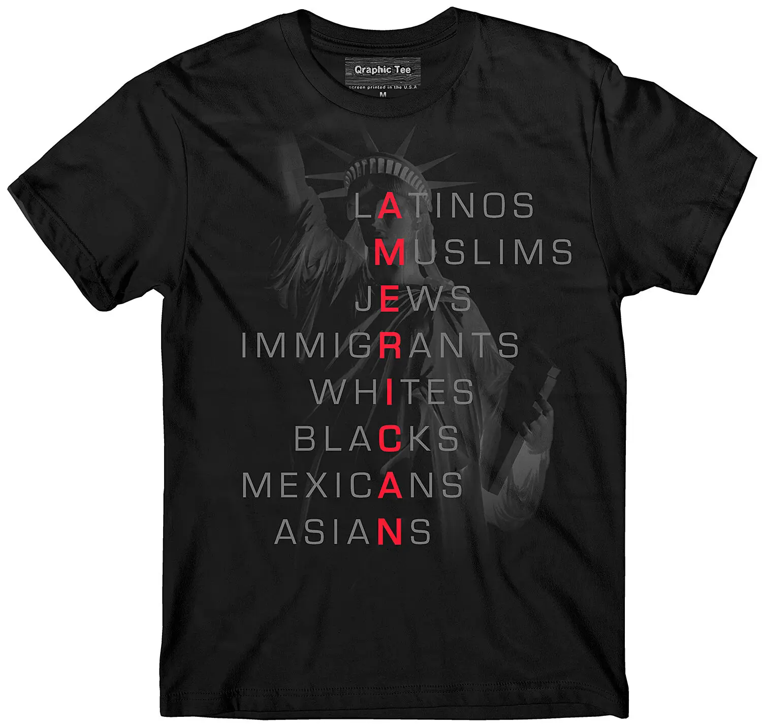 Immigrants T-Shirt, All American T-Shirt, Immigration Reform, Daca T-Shirt 2019 Short Sleeve Cotton O-Neck Summer Cool Tees