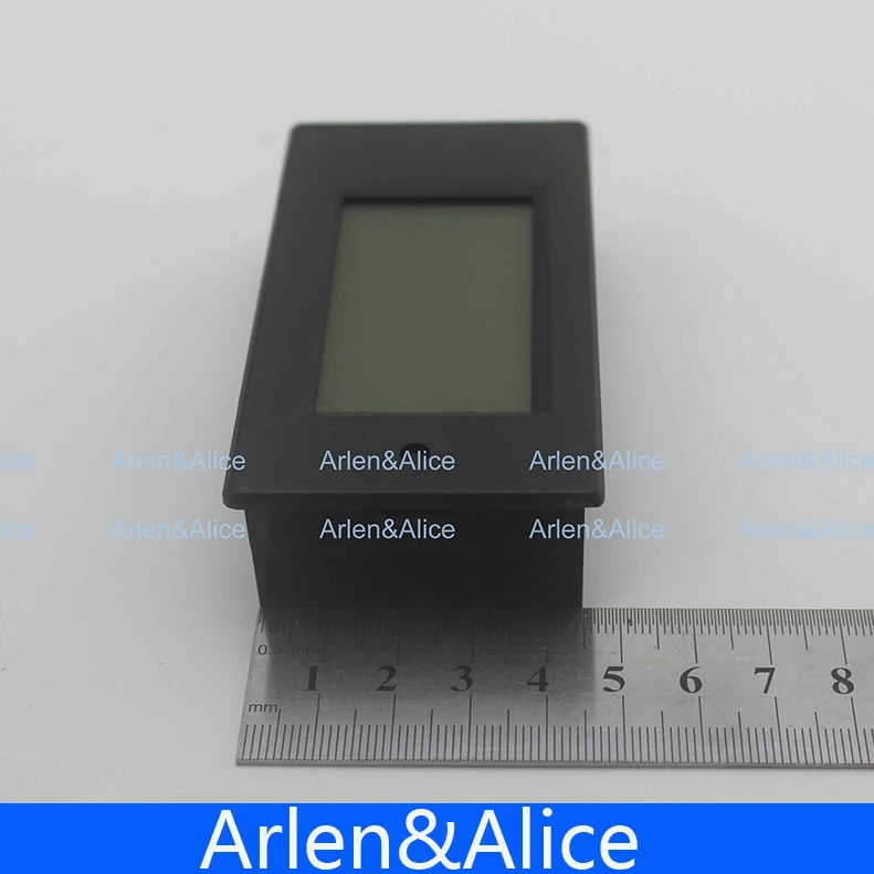 LCD 4IN1 display Voltage current active power energy meter blue backlight panel  voltmeter ammeter kwh 0-20A 80-260V 50/60HZ