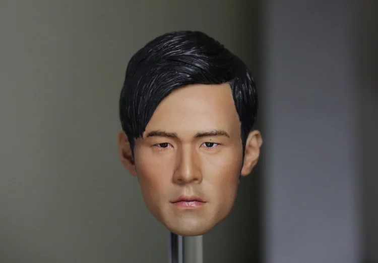 1/6 scale figure doll head shape for 12