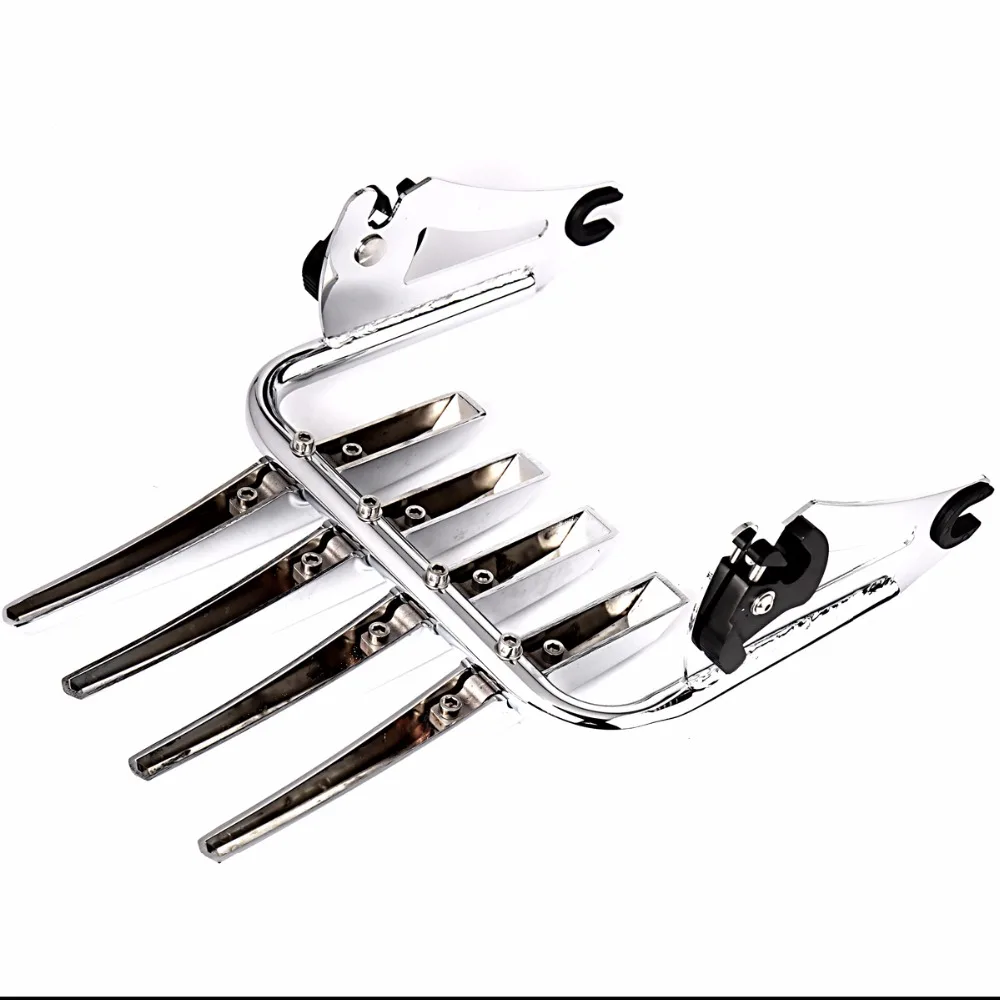 Motorcycle Stealth Luggage Rack For Harley Touring Street Glide Road King Road Glide FLHX FLHR FLTR 2009-2022