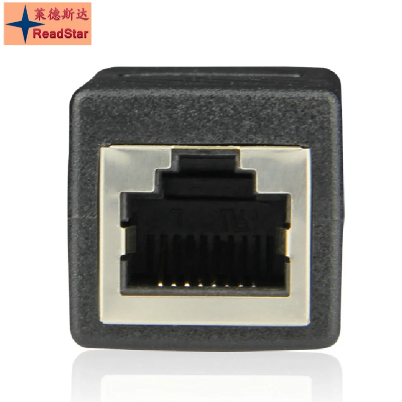 1PCS ReadStar PCB connection ethernet cable RJ45 coupler Gold plating 1 to 1 adapter 8p8c plug female to female adapter