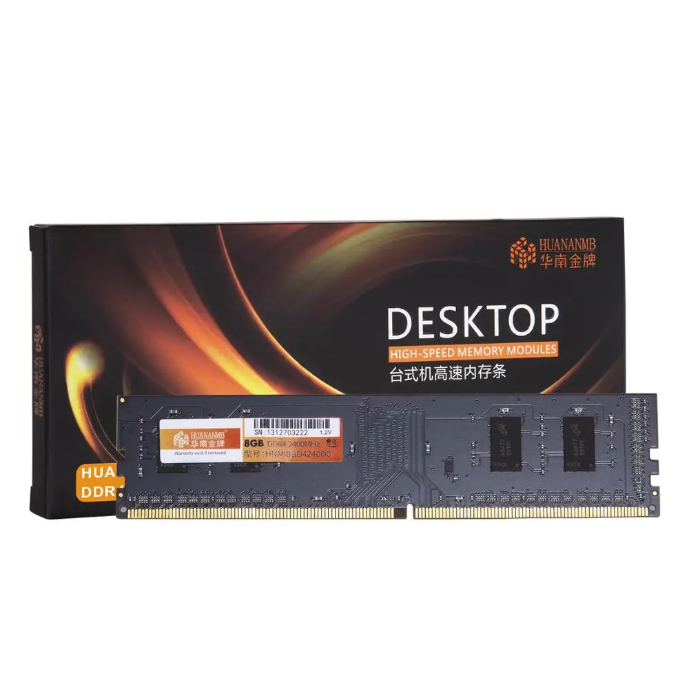 New arrival HUANANZHI desktop memory HUANANZHI 8G DDR4 2400MHz memory 2 years warranty