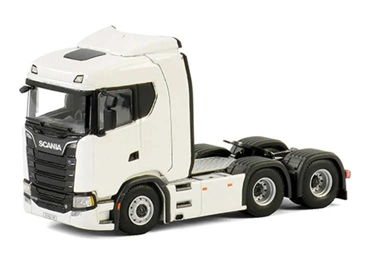 Collectible Alloy Model Gift WSI 1:50 Sca-nia Normal CS20N 6x2 Tag axle Truck Tractor Diecast Toy Model Decoration 03-2006