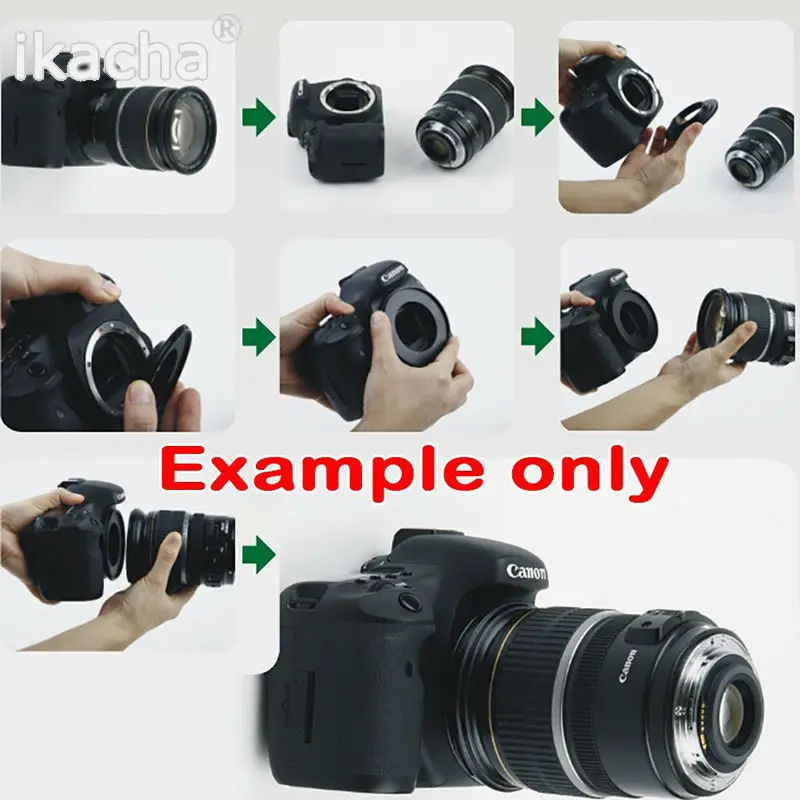 Reverse Ring 52mm Macro Reverse Lens Adapter Ring AI-52 For Nikon Mount D3100 D7100 D7000 D5100 D5000 18-55mm 50 f1.8 Lens