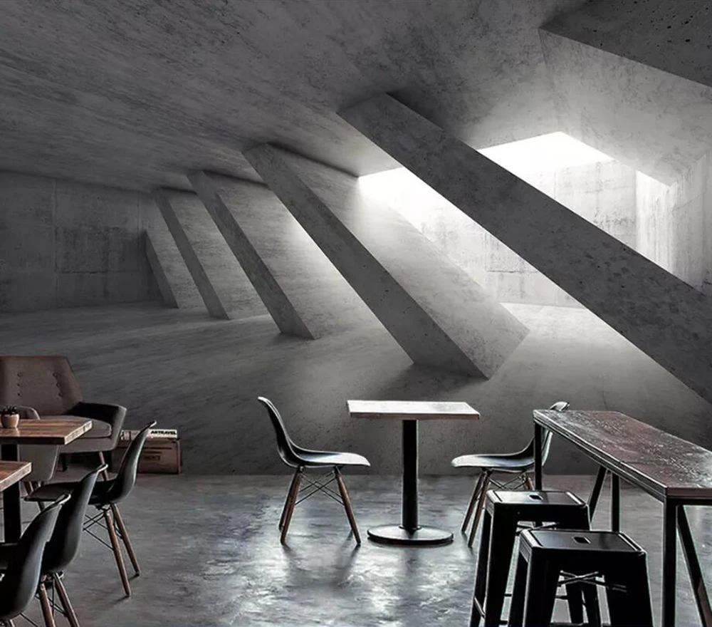 Decorative wallpaper 3D wall style background murals