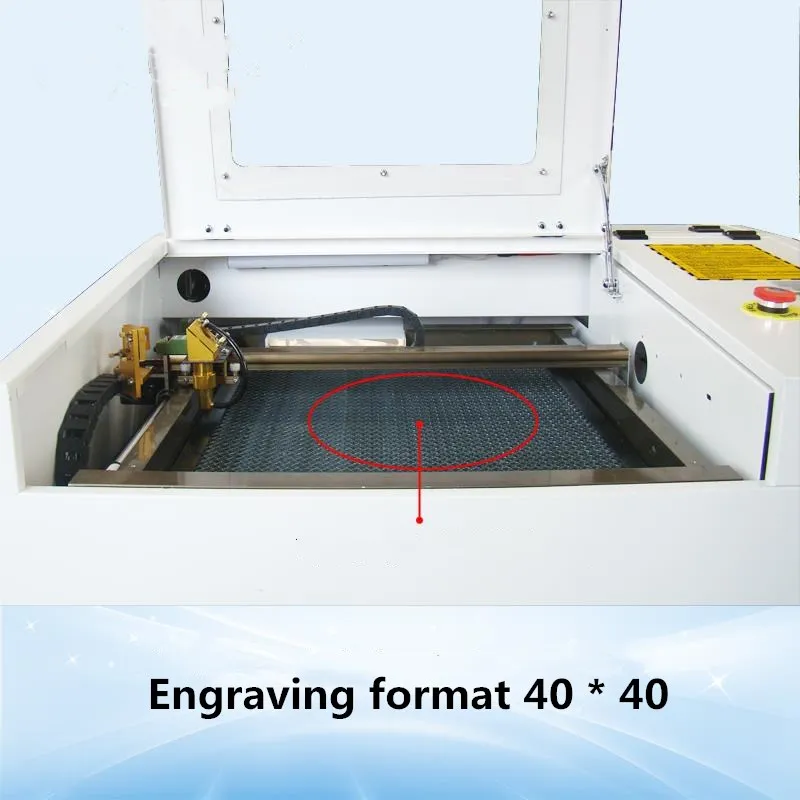 DIY CNC 조각 기계, 4040 레이저 절단기, 작업 크기 레이저 마킹기, 50W CO2 레이저 조각 기계, 40x40cm