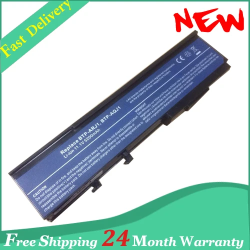 

4400MAH 11.1V Laptop Battery for BTP-ARJ1 BTP-B2J1 AMJ1 ANJ1 AOJ1 APJ1 AQJ1 ASJ1 B2J1 TravelMate 6593 GARDA31 TM07B41 6 CELLS