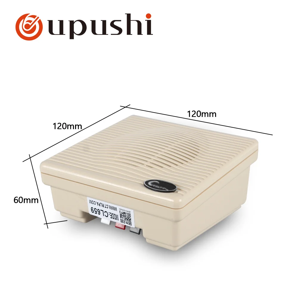 Oupushi-altavoces de pared pequeños, sistema de pa envolvente, altavoz de montaje empotrado, mini altavoz portátil de 3 "para radiodifusión